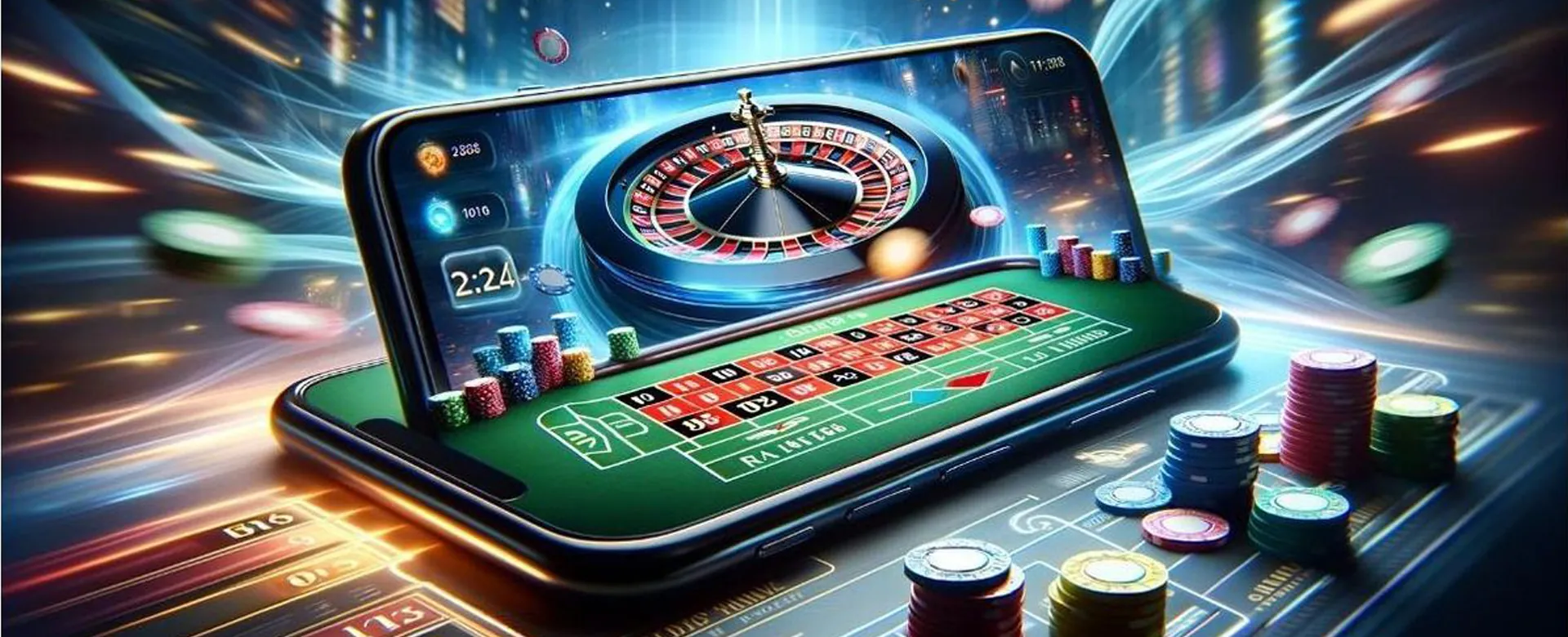Player celebrating a win on 24 Entertainment platform